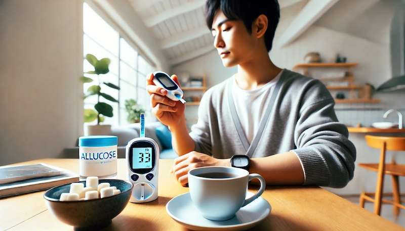 アルロースの血糖値への影響と口腔環境の関係