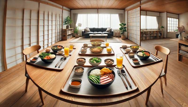 朝食時・昼食時・夕食時の摂取タイミング