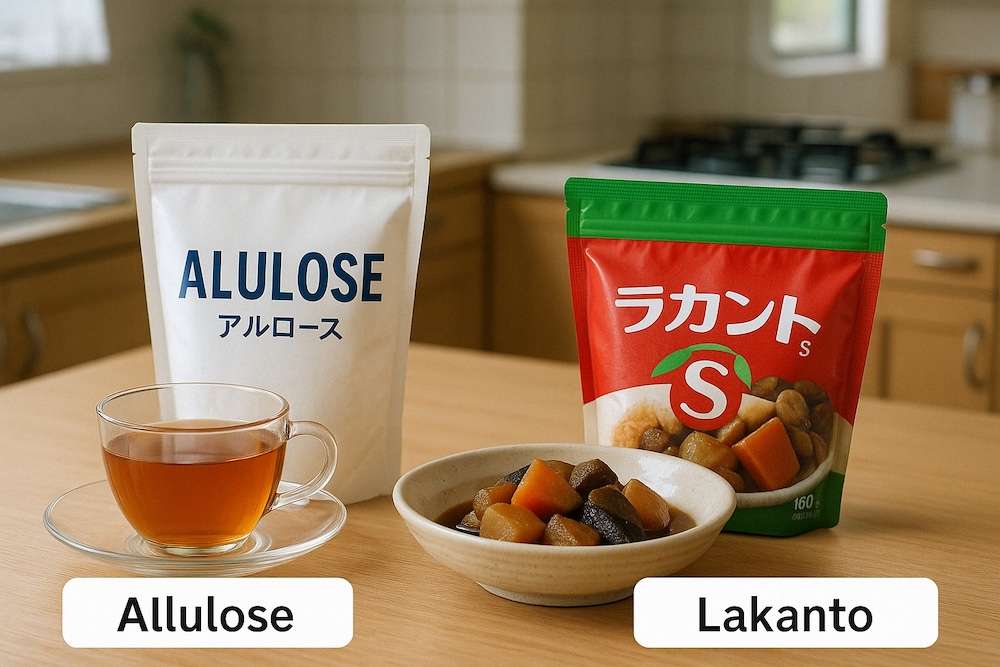 アルロースとラカント｜それぞれの特性