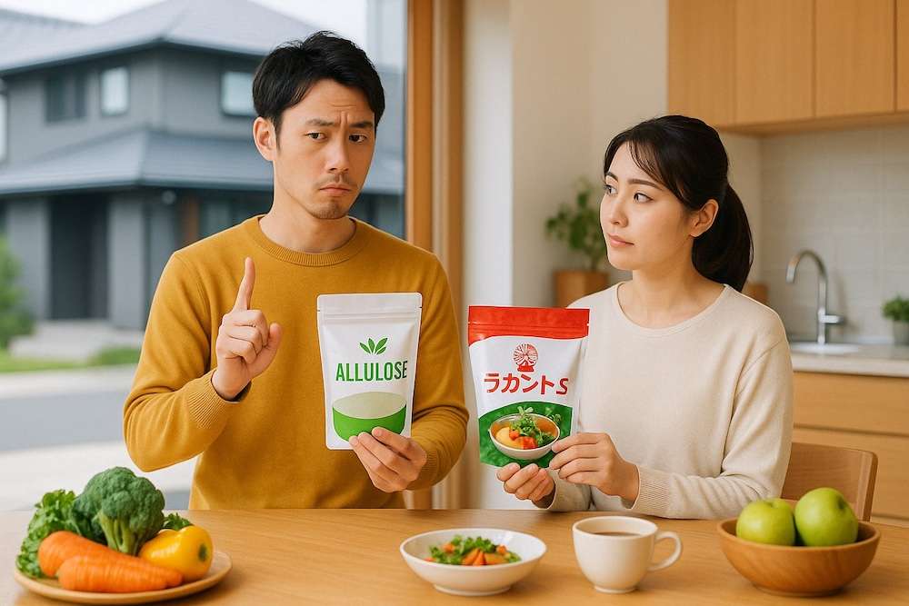 アルロースとラカントの違いを比較