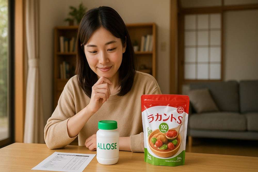 カロリーと糖質の差を比較