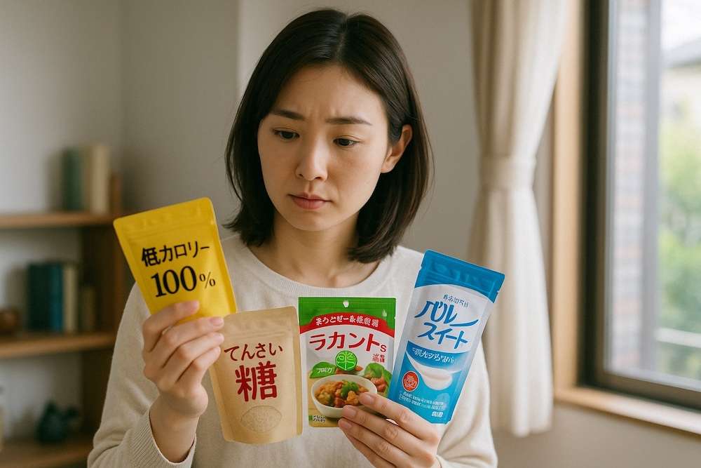 アルロースとラカントは他の甘味料で代用できる？