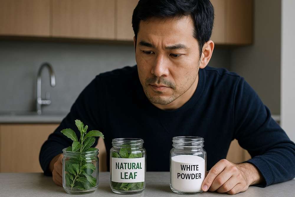 ステビアとスクラロースの危険性との違い